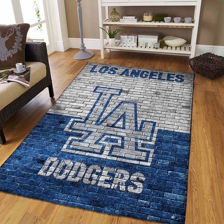 Amazon Los Angeles Dodgers Living Room Area No3599 Rug
