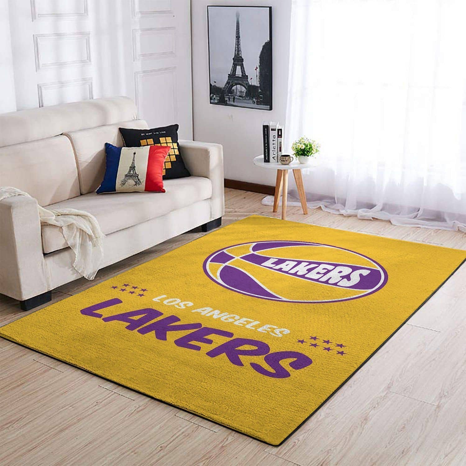 Amazon Los Angeles Lakers Living Room Area No3661 Rug