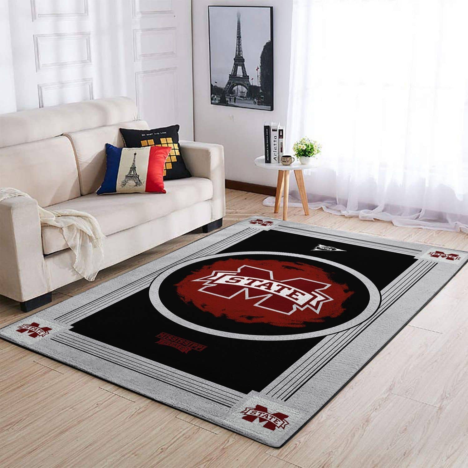 Amazon Mississippi State Bulldogs Living Room Area No3992 Rug