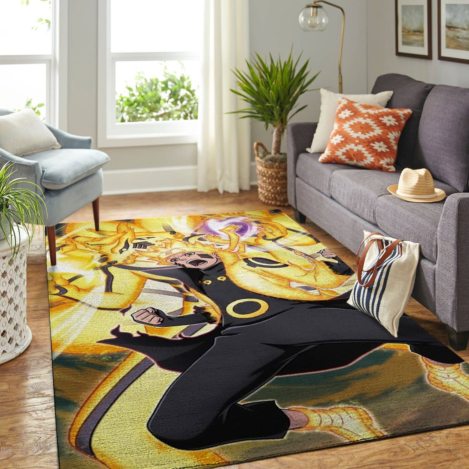Amazon Naruto Themed Living Room Area No6360 Rug