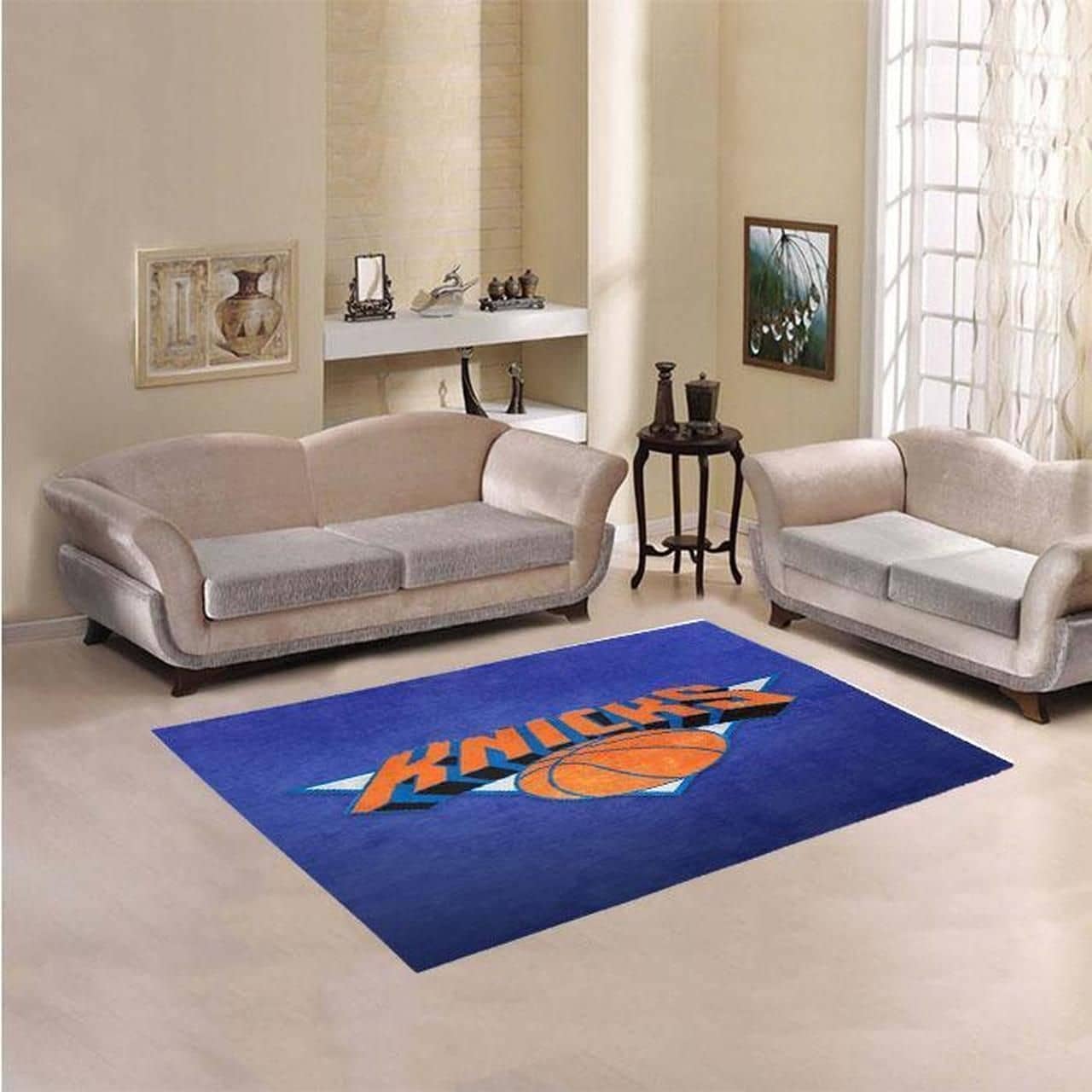 Amazon New York Knicks Living Room Area No4203 Rug