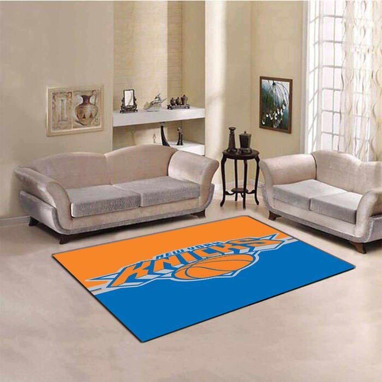 Amazon New York Knicks Living Room Area No4215 Rug