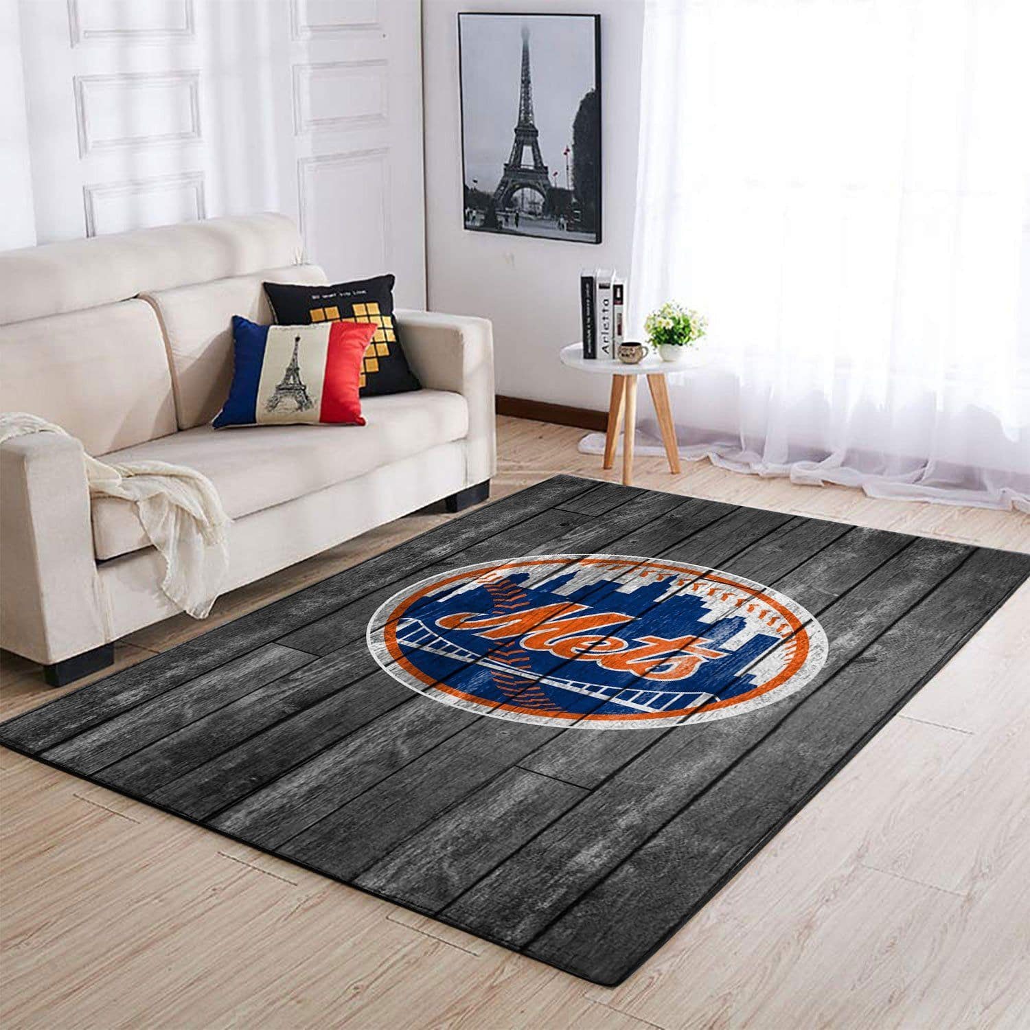 Amazon New York Mets Living Room Area No4223 Rug