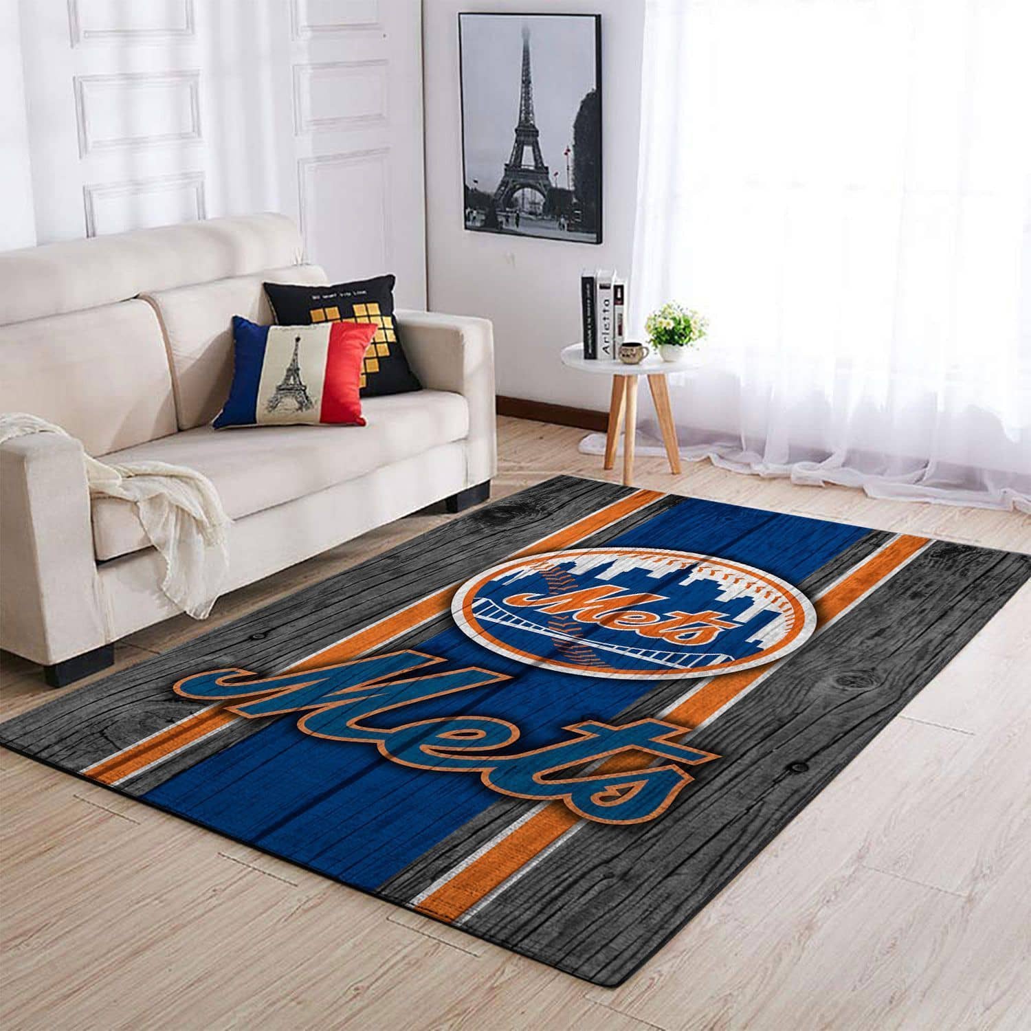 Amazon New York Mets Living Room Area No4228 Rug