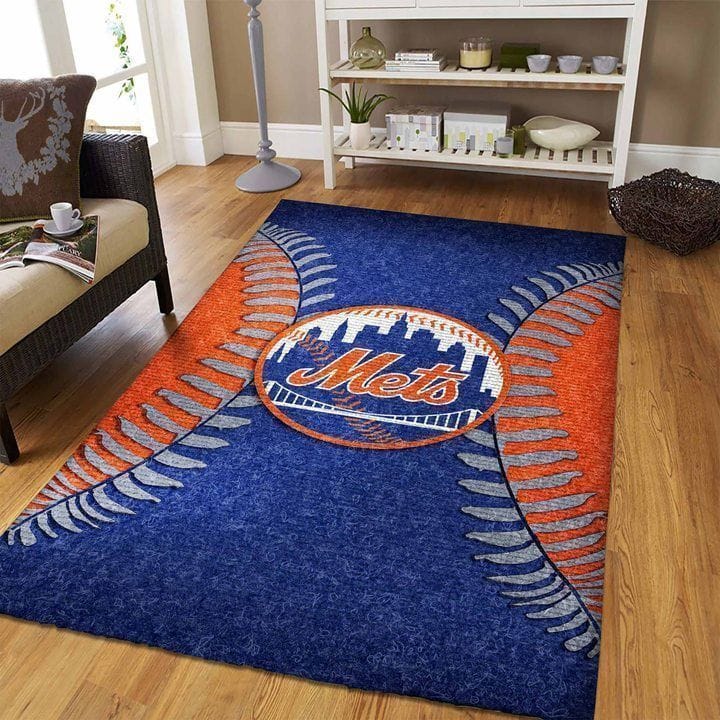 Amazon New York Mets Living Room Area No4237 Rug