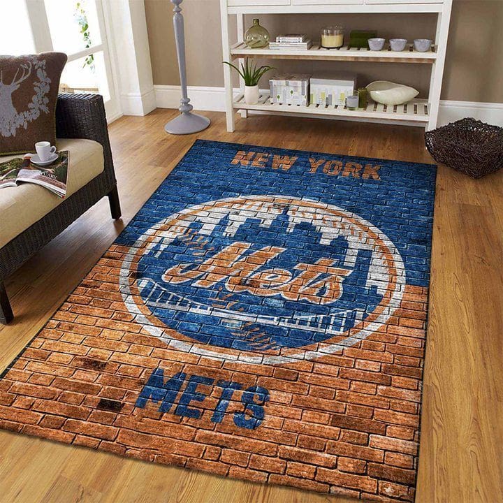 Amazon New York Mets Living Room Area No4245 Rug