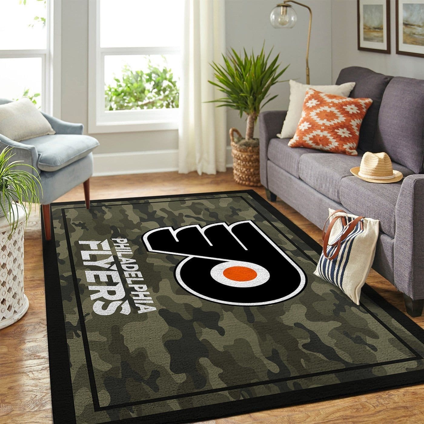 Amazon Philadelphia Flyers Living Room Area No4525 Rug