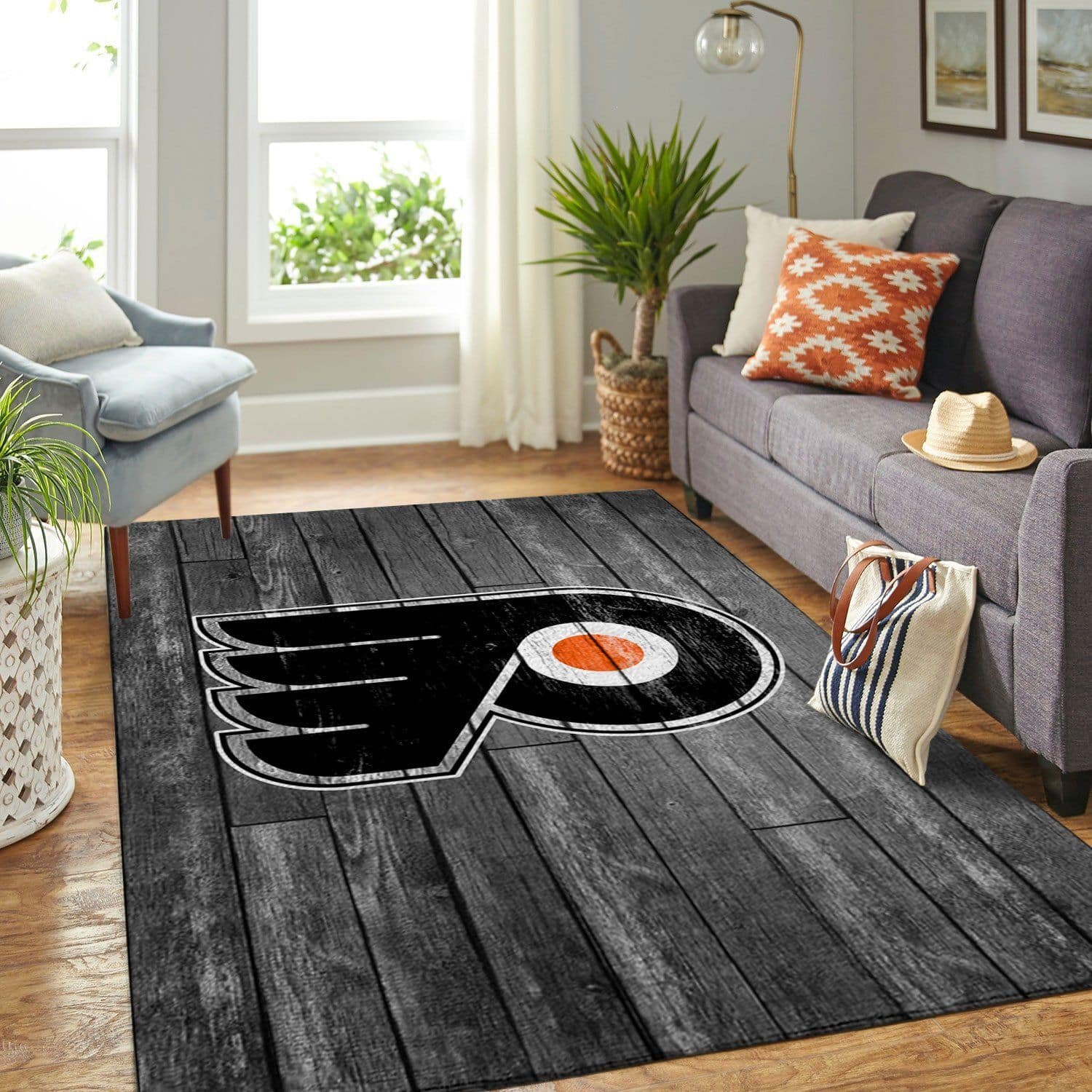 Amazon Philadelphia Flyers Living Room Area No4526 Rug
