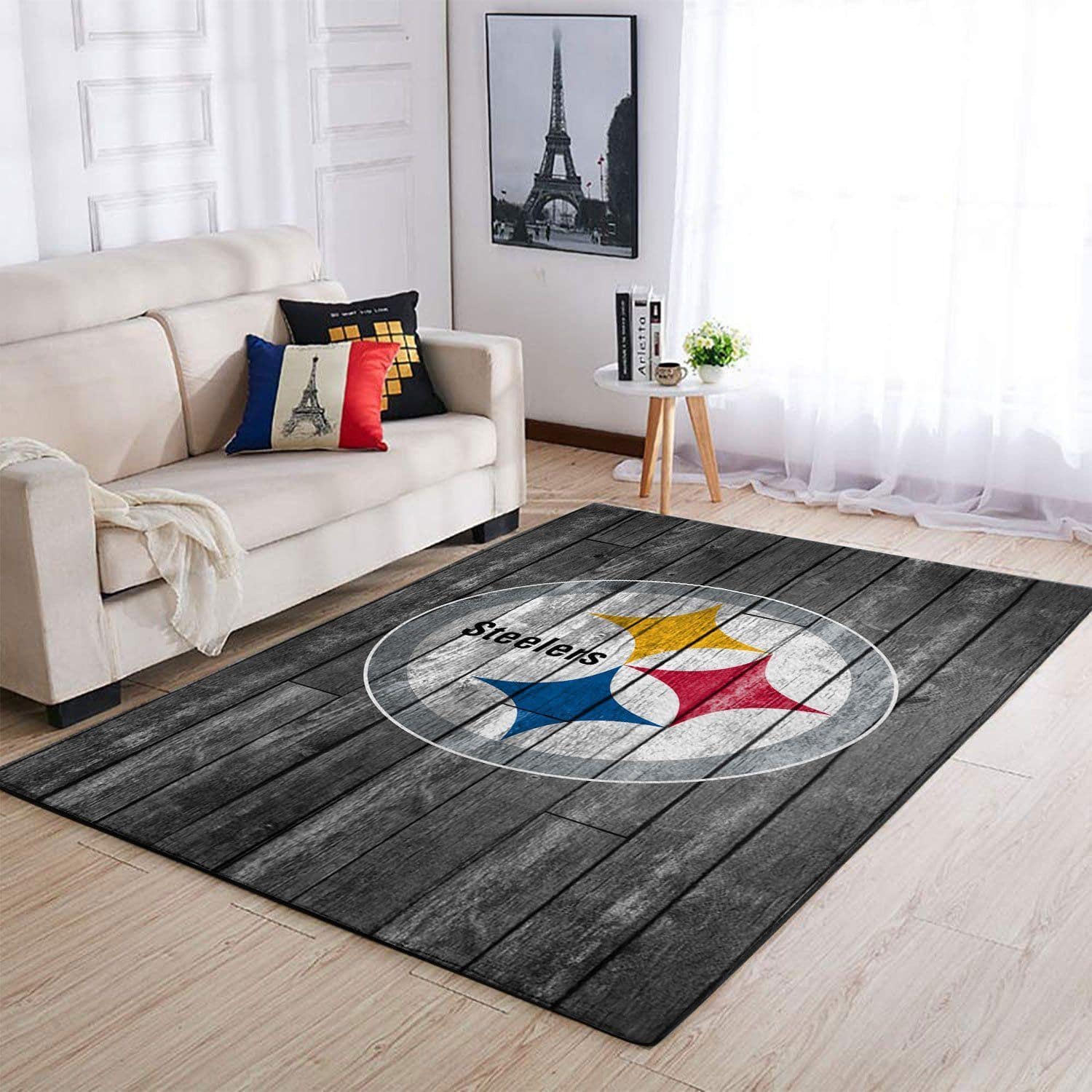 Amazon Pittsburgh Steelers Living Room Area No4662 Rug