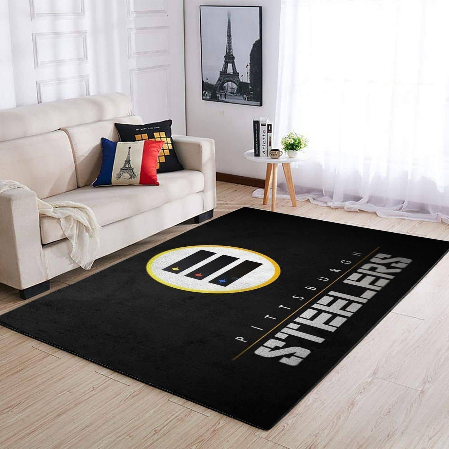 Amazon Pittsburgh Steelers Living Room Area No4692 Rug