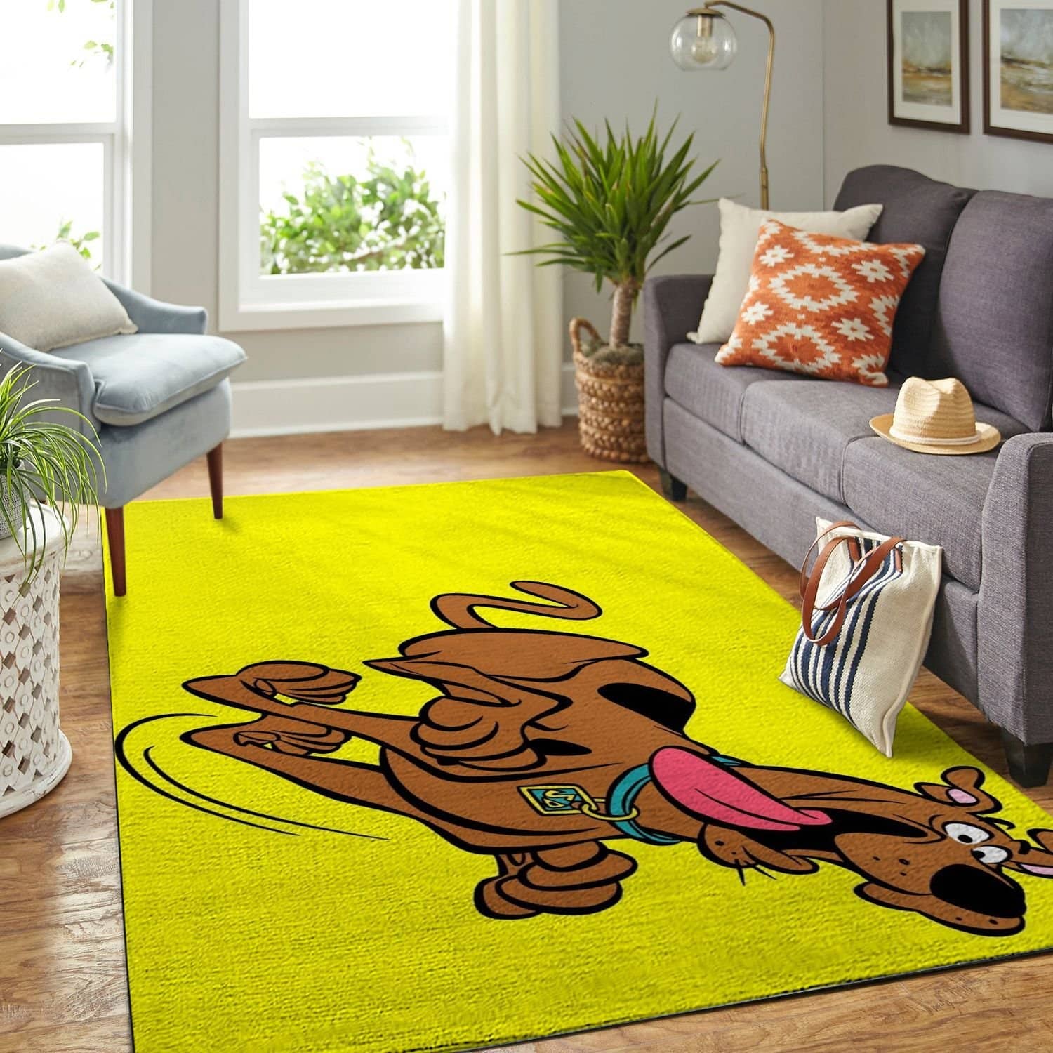 Amazon Scooby Dog Living Room Area No6515 Rug