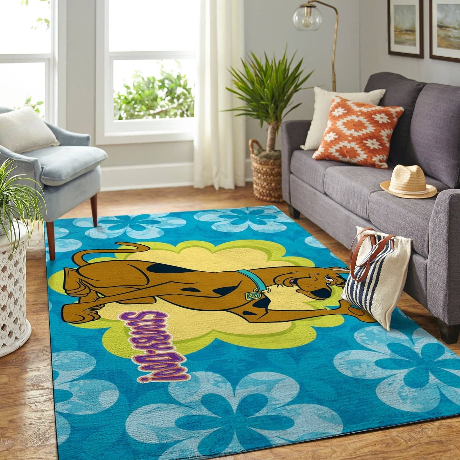 Amazon Scooby Dog Living Room Area No6517 Rug