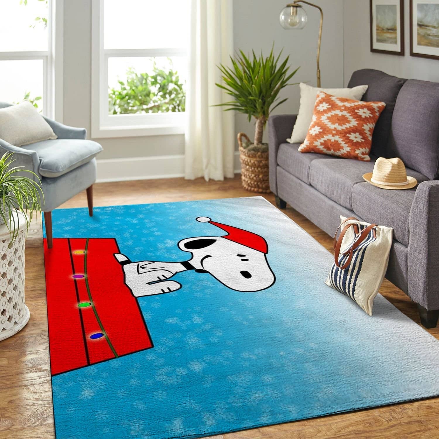 Amazon Snoopy Dog And Peanuts Comic Living Room Area No6542 Rug