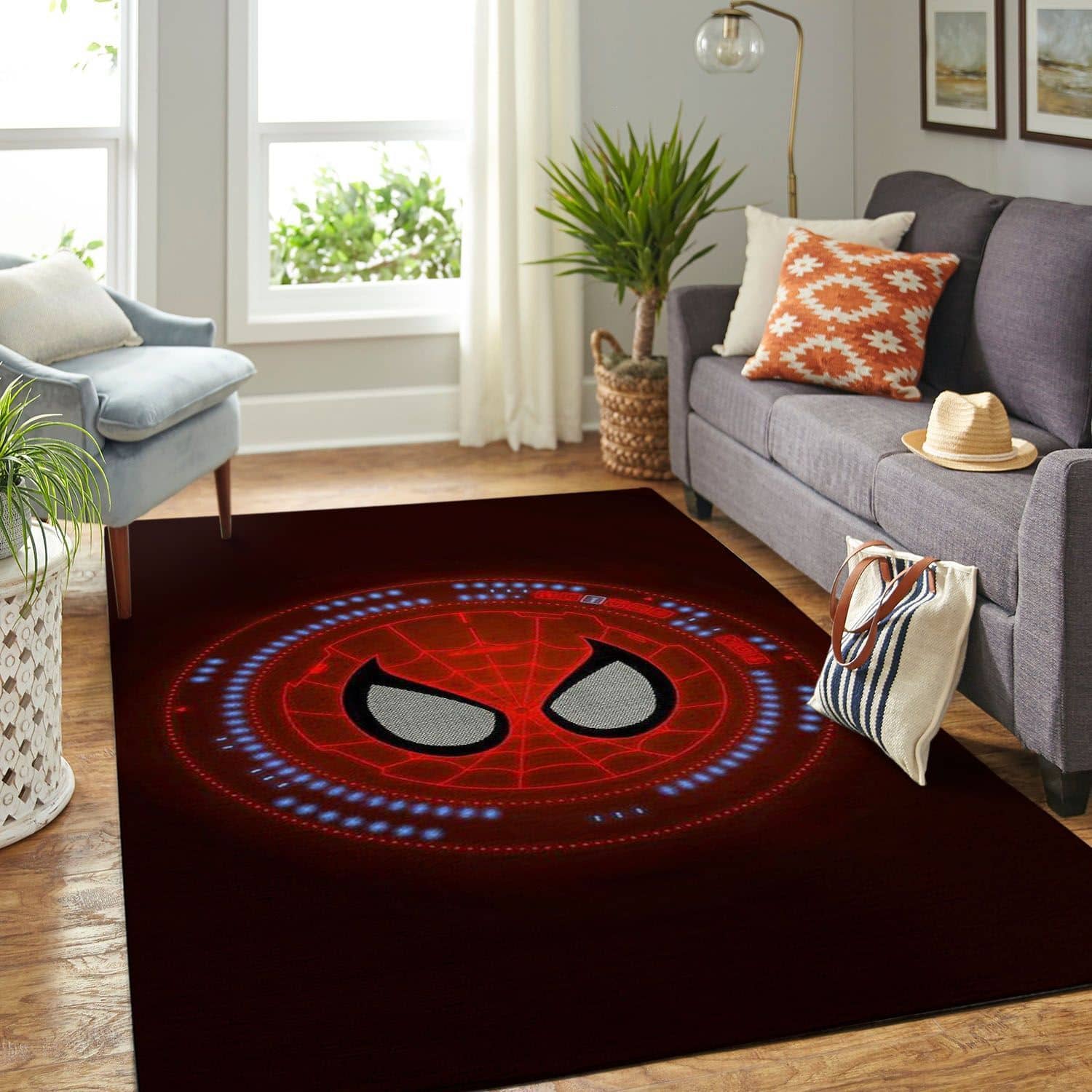 Amazon Spider Man Living Room Area No6584 Rug