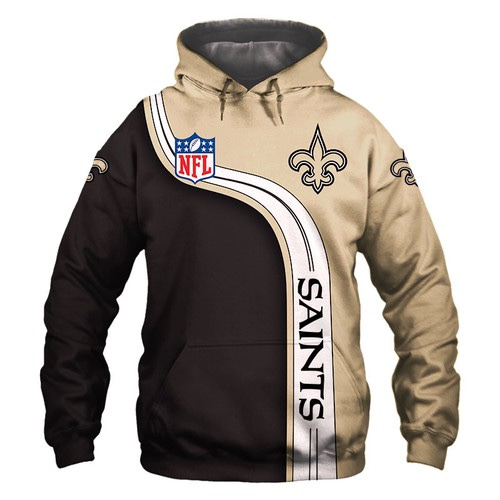 Amazon Sports Team Nfl New Orleans Saints Official No579 Hoodie 3D