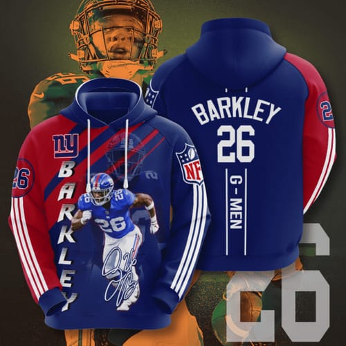Amazon Sports Team Nfl New York Giants No568 Hoodie 3D