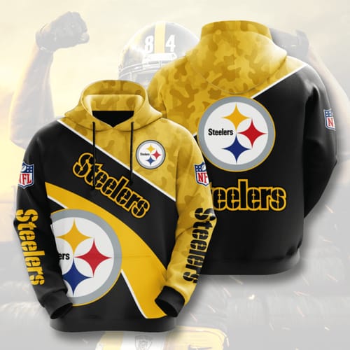 Amazon Sports Team Nfl Pittsburgh Steelers No688 Hoodie 3D