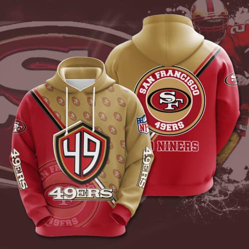 Amazon Sports Team Official Nfl San Francisco 49Ers No789 Hoodie 3D
