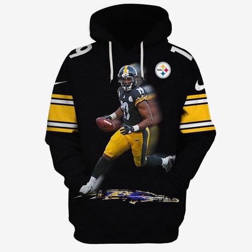 Amazon Sports Team Pittsburgh Steelers Classic No656 Hoodie 3D