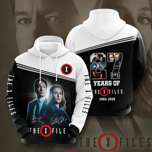 Amazon Sports Team The X Files Movie Character Anniversary 27 Years No653 Hoodie 3D