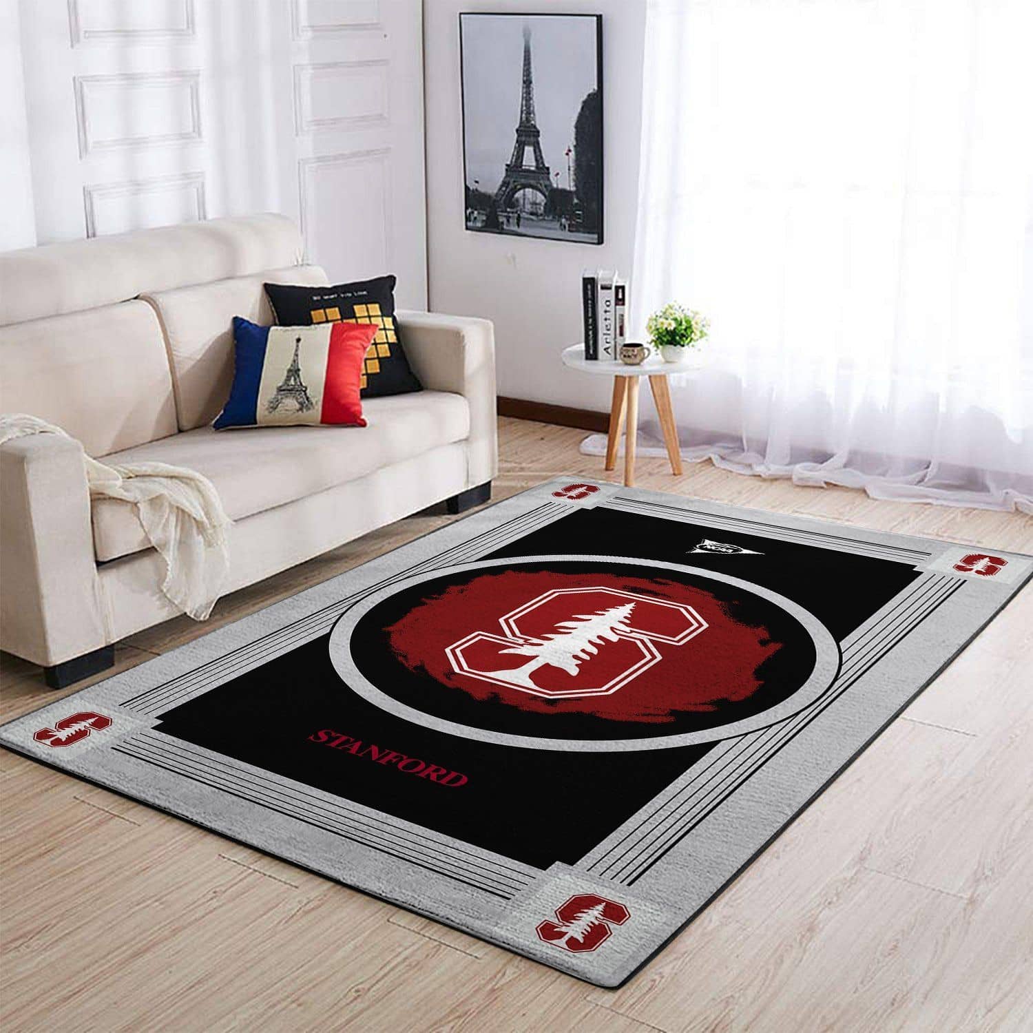 Amazon Stanford Cardinals Living Room Area No5004 Rug