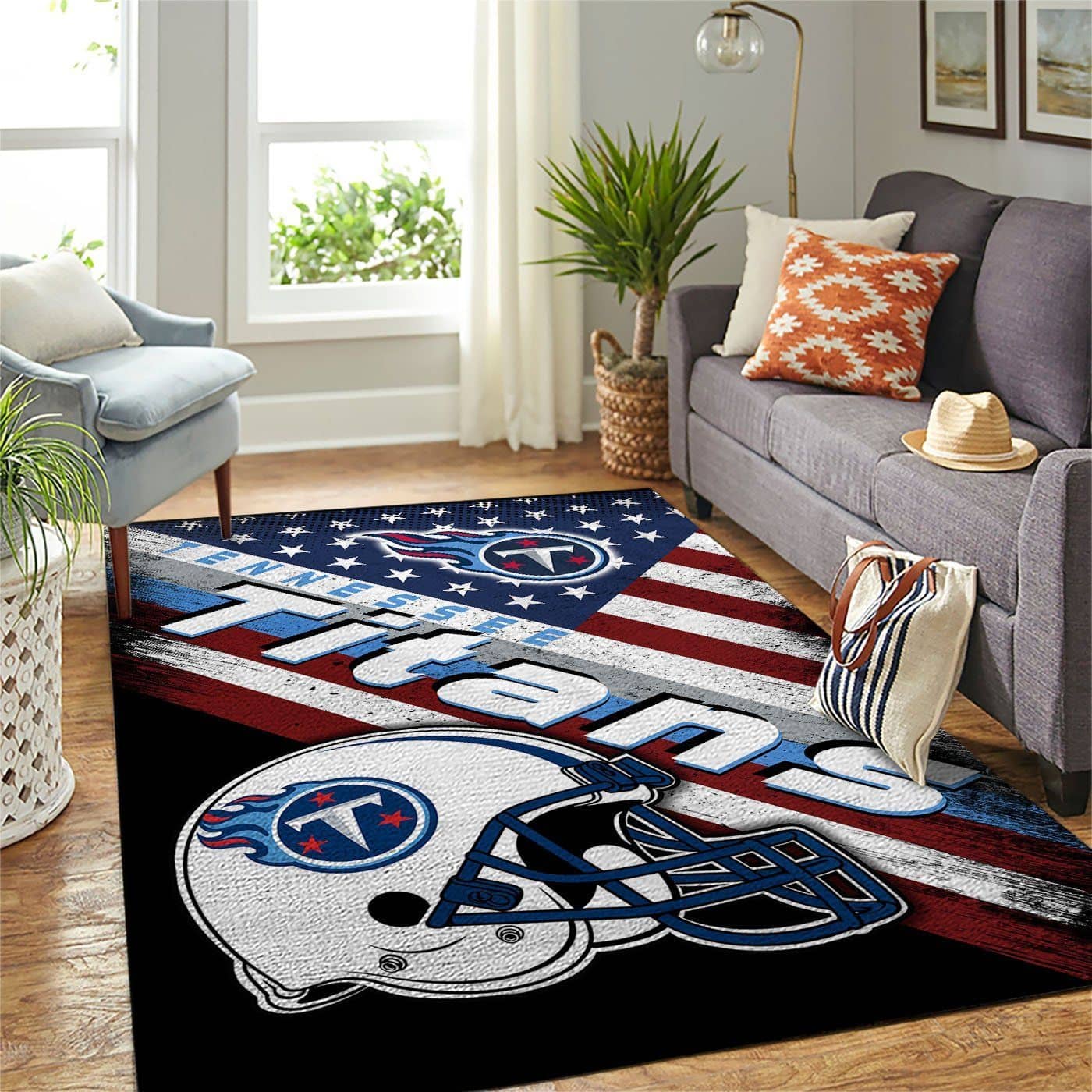 Amazon Tennessee Titans Living Room Area No5120 Rug