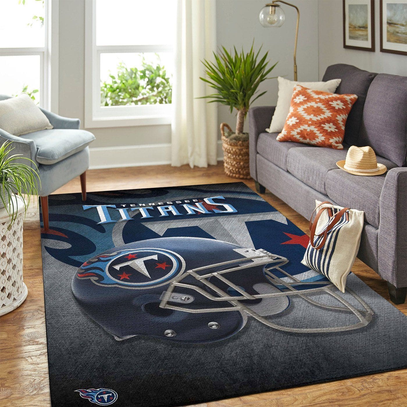 Amazon Tennessee Titans Living Room Area No5127 Rug