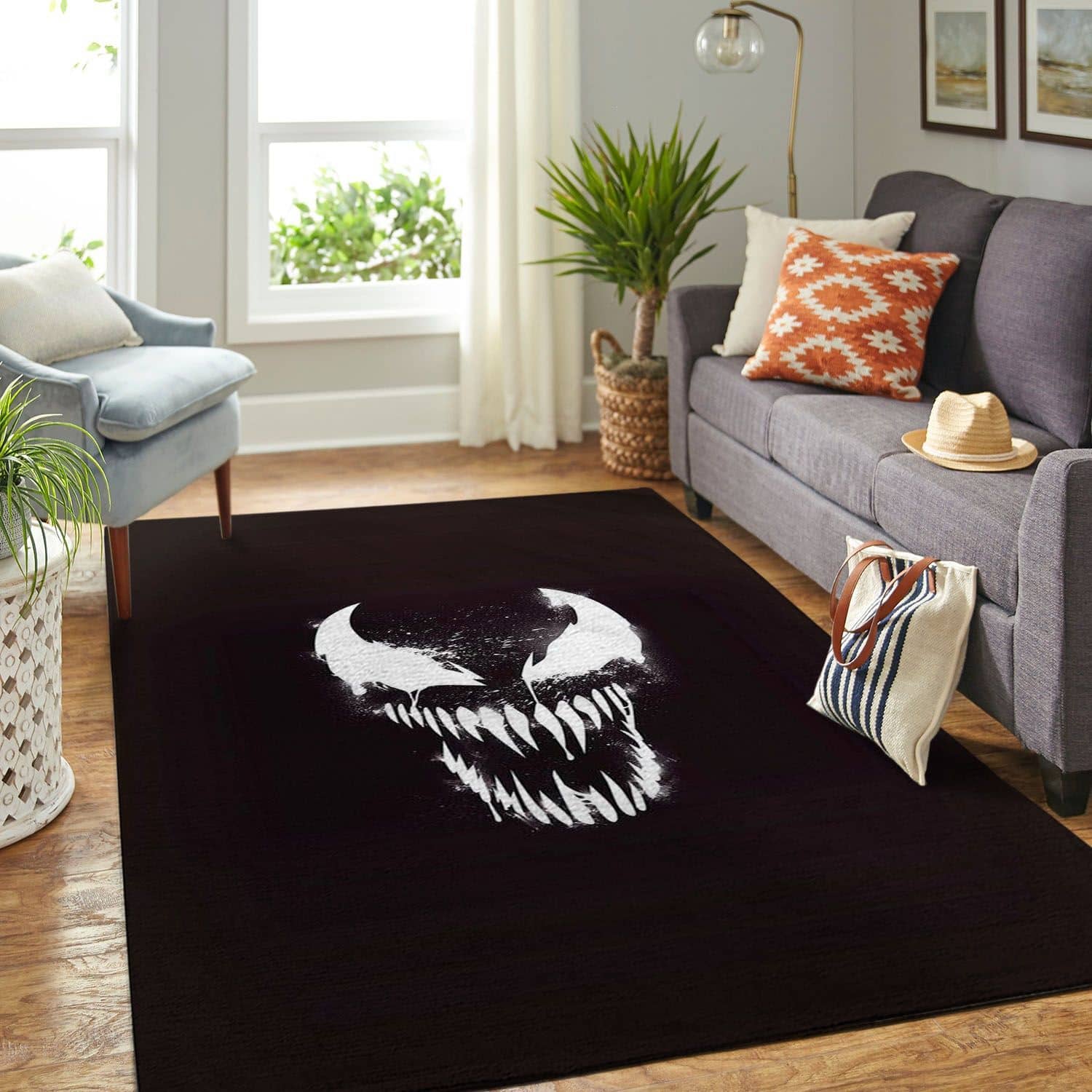 Amazon Venom Living Room Area No6838 Rug