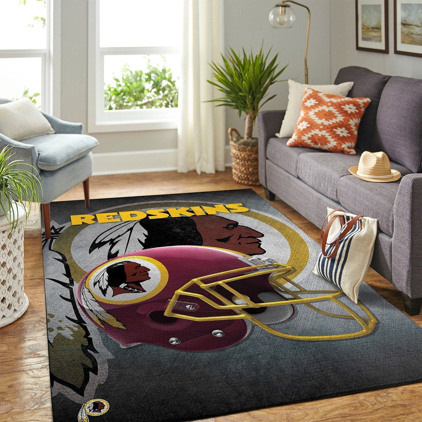 Amazon Washington Redskins Living Room Area No5383 Rug