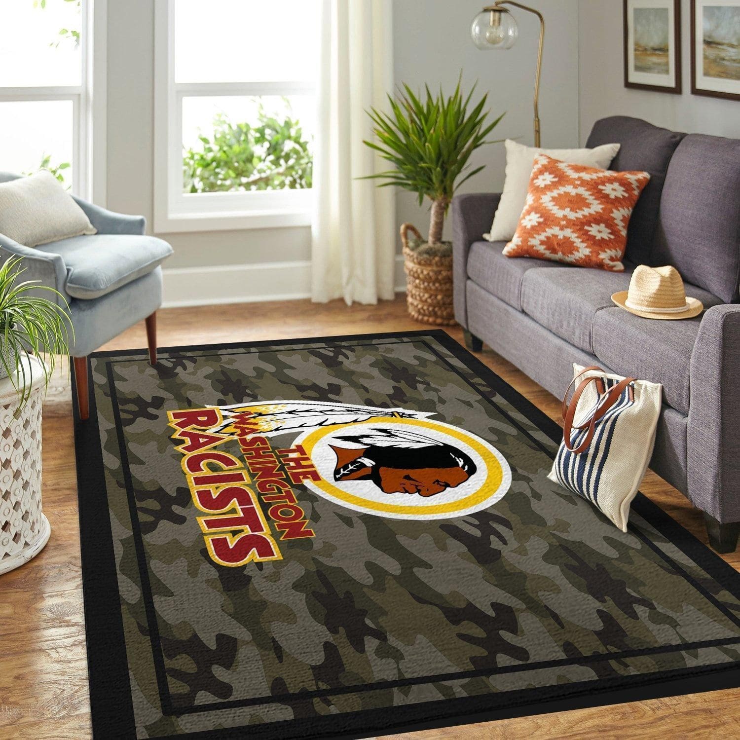 Amazon Washington Redskins Living Room Area No5409 Rug