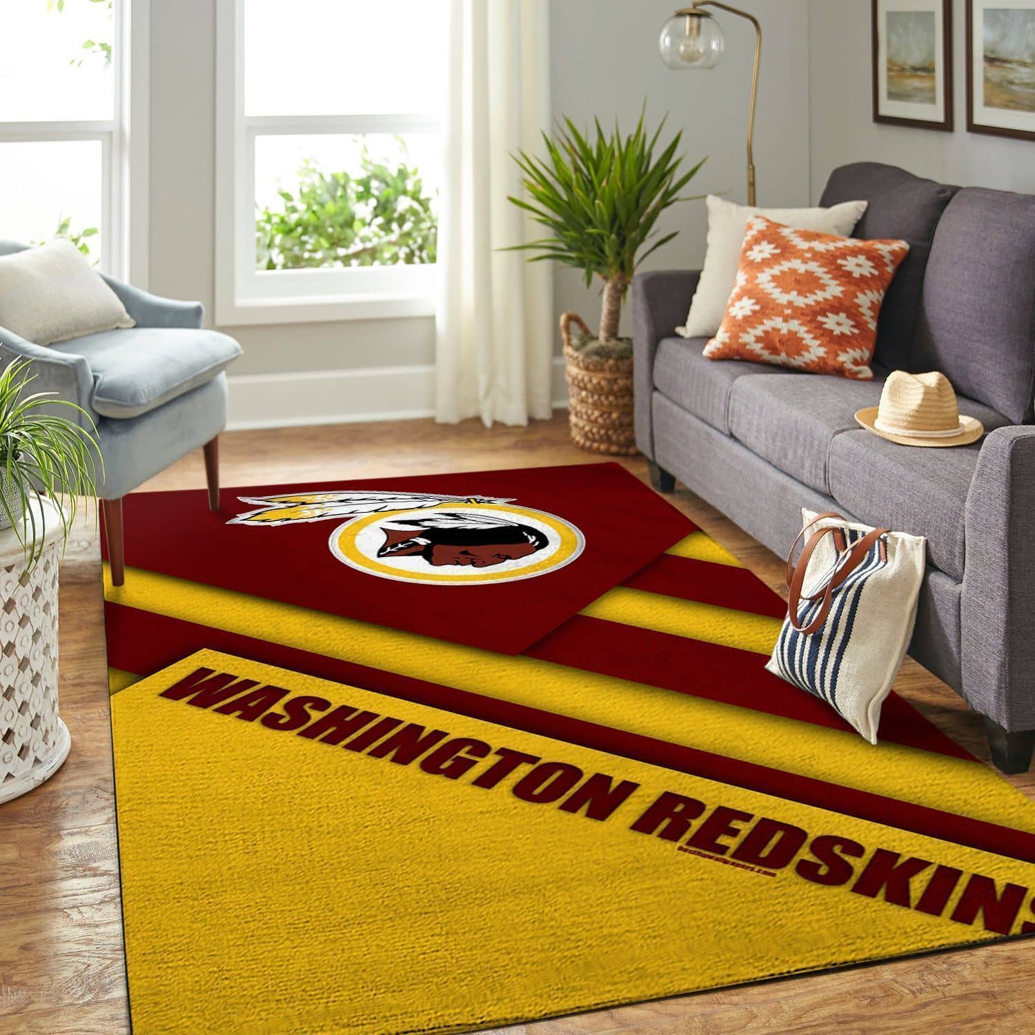 Amazon Washington Redskins Living Room Area No5411 Rug