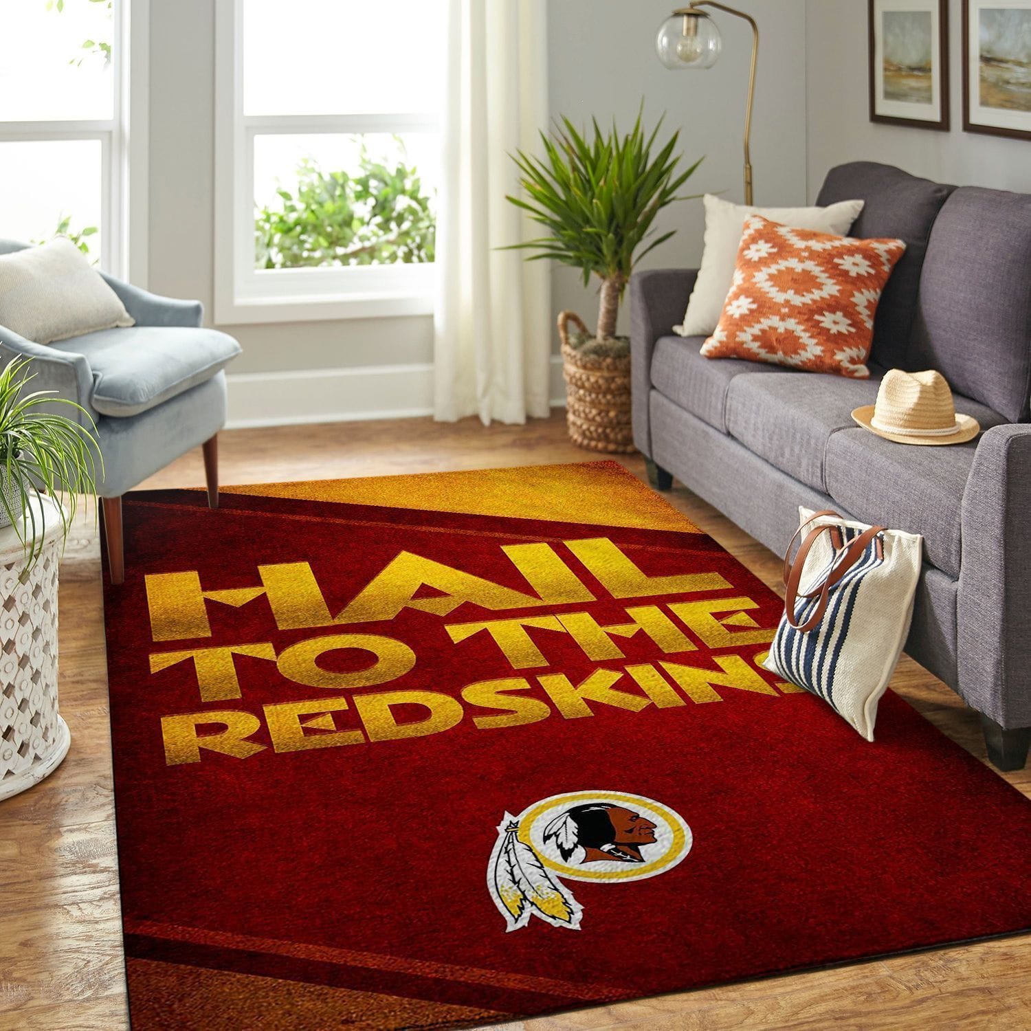Amazon Washington Redskins Living Room Area No5416 Rug