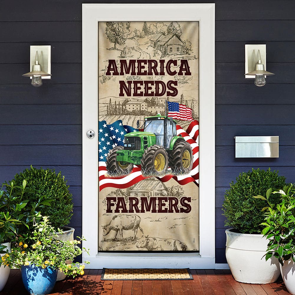 Inktee Store - America Needs Farmers Door Cover Image