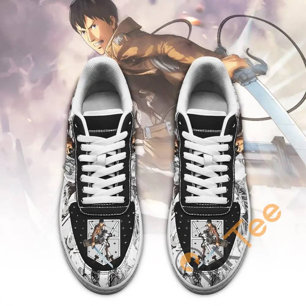 Aot Bertholdt Attack On Titan Anime Mixed Manga Amazon Nike Air Force Shoes