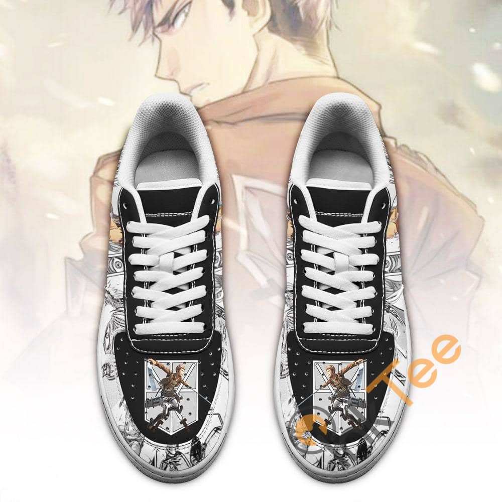 Aot Jean Attack On Titan Anime Mixed Manga Amazon Nike Air Force Shoes