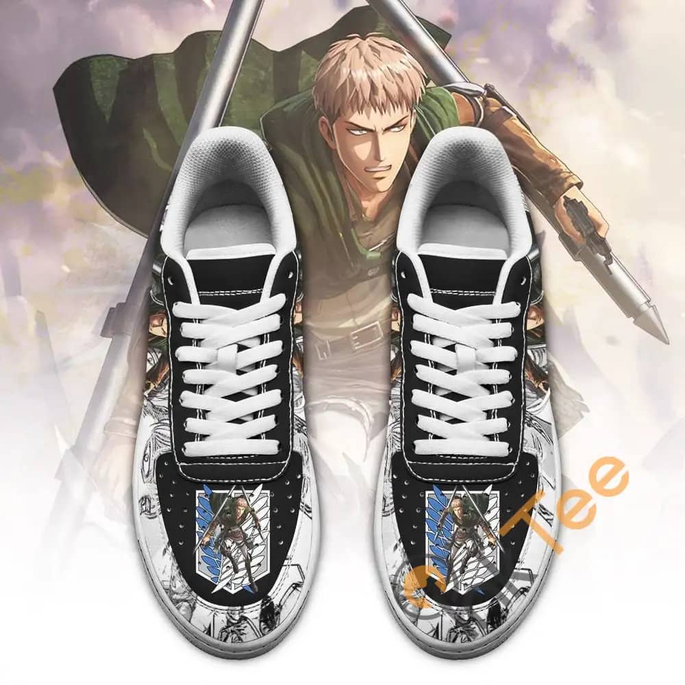 Aot Scout Jean Attack On Titan Anime Mixed Manga Amazon Nike Air Force Shoes