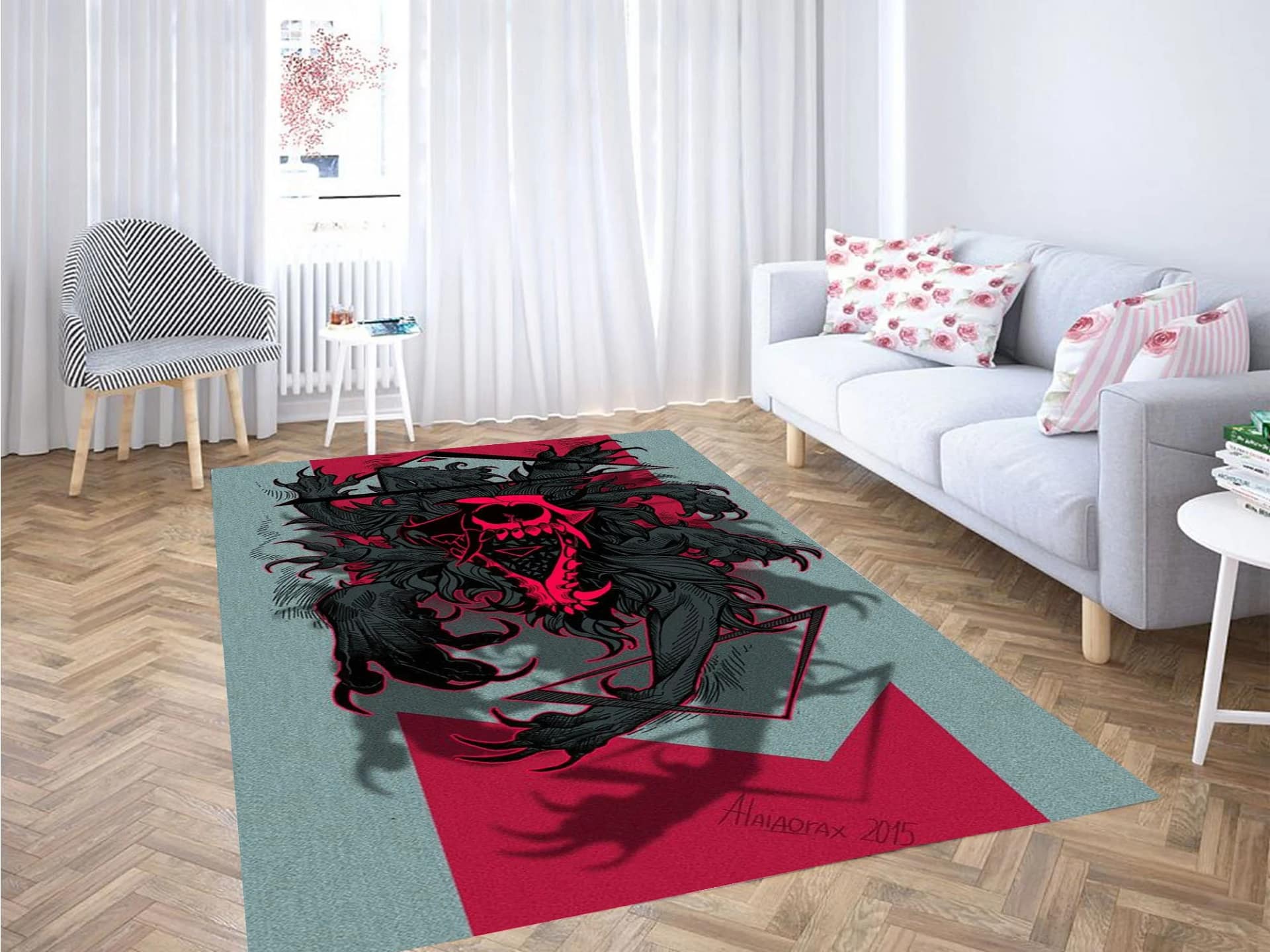 Art Devil Wallpaper Carpet Rug