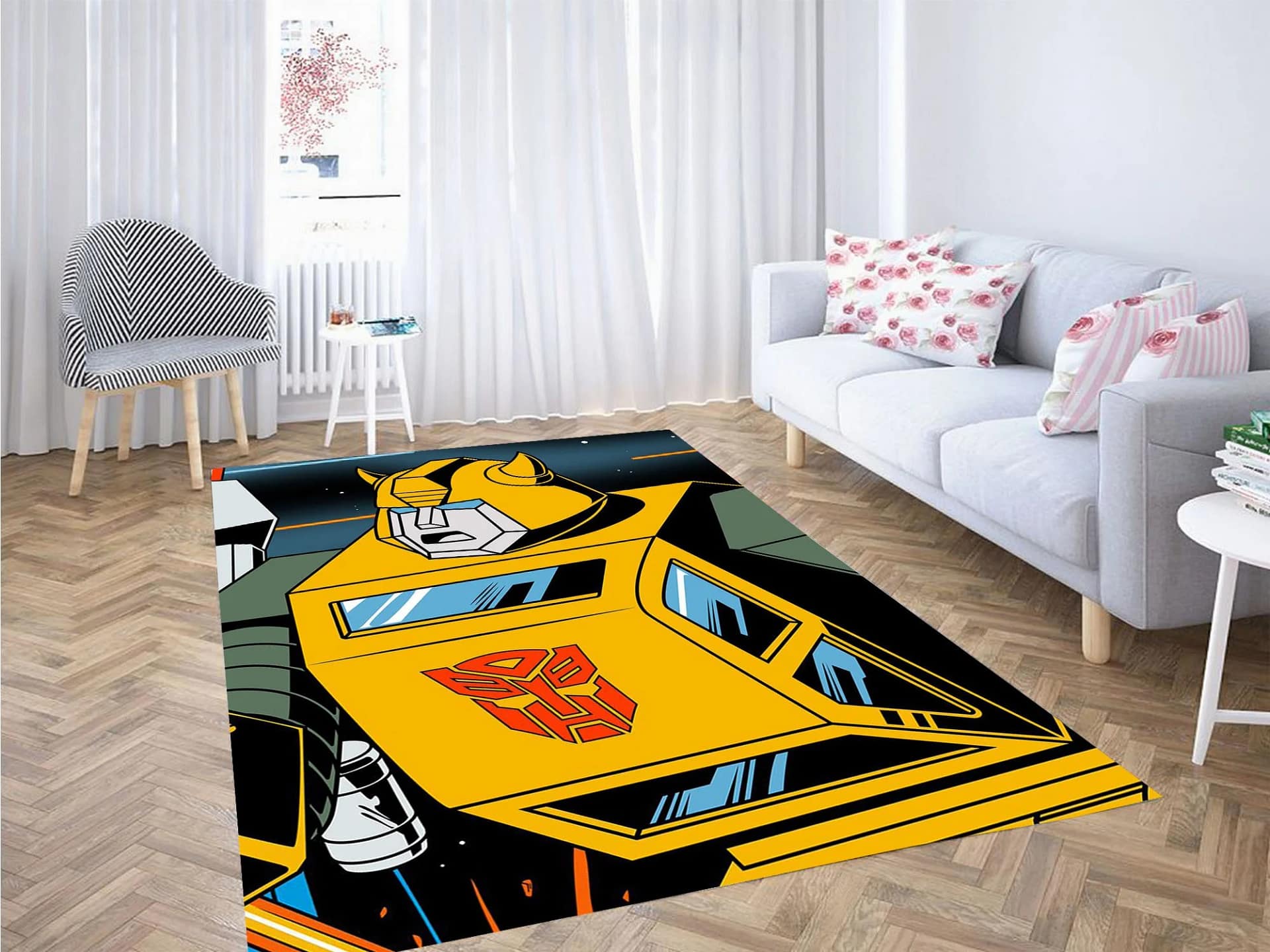 Art Transformers Primitive Skateboard Carpet Rug
