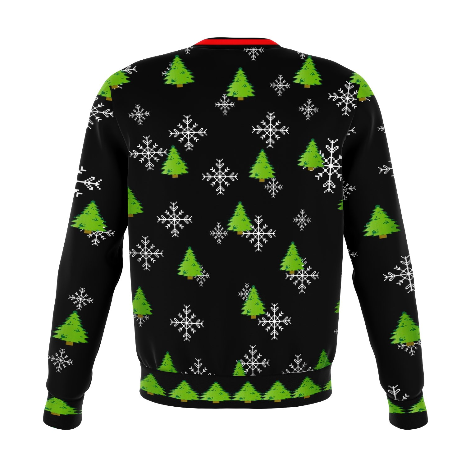 Inktee Store - Ask Your Mom If I'M Real Dank Christmas Ugly Christmas Sweater Image