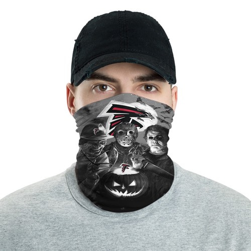 Atlanta Falcons Horror Team Halloween Neck Gaiter Bandana No1084 Face Mask