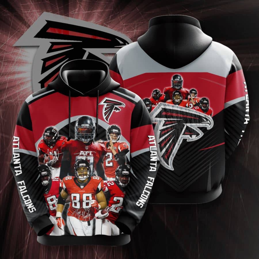 Atlanta Falcons No119 Custom Hoodie 3D