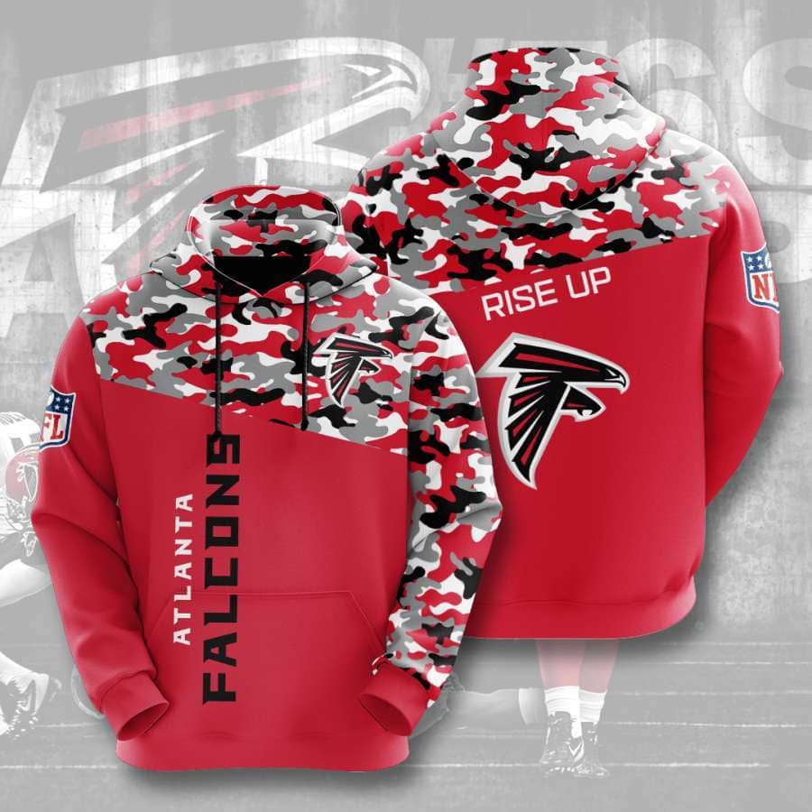 Atlanta Falcons No123 Custom Hoodie 3D