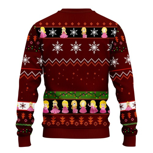 Inktee Store - Aurora Christmas Ugly Christmas Sweater Image