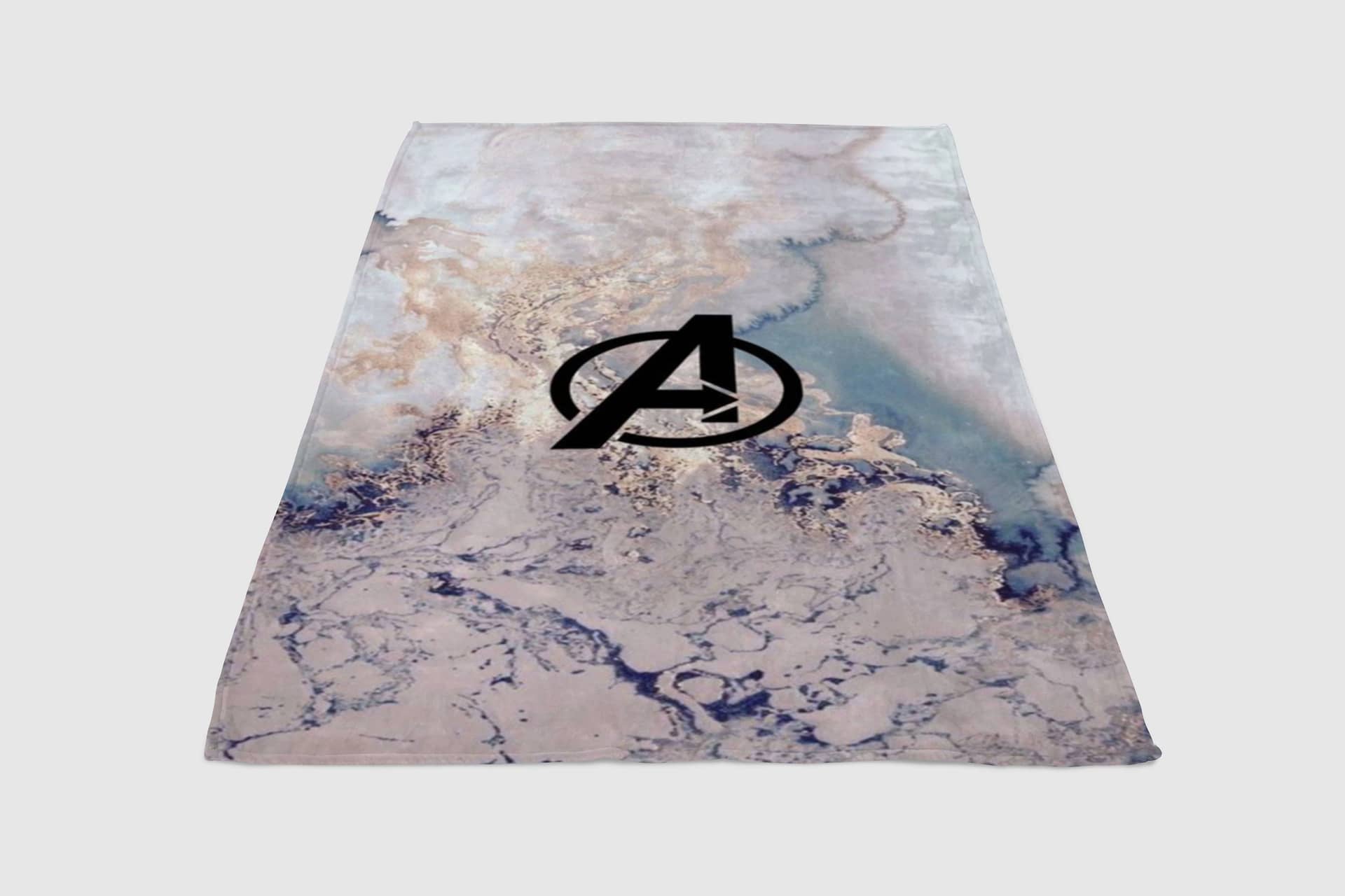 Avengers Background Fleece Blanket
