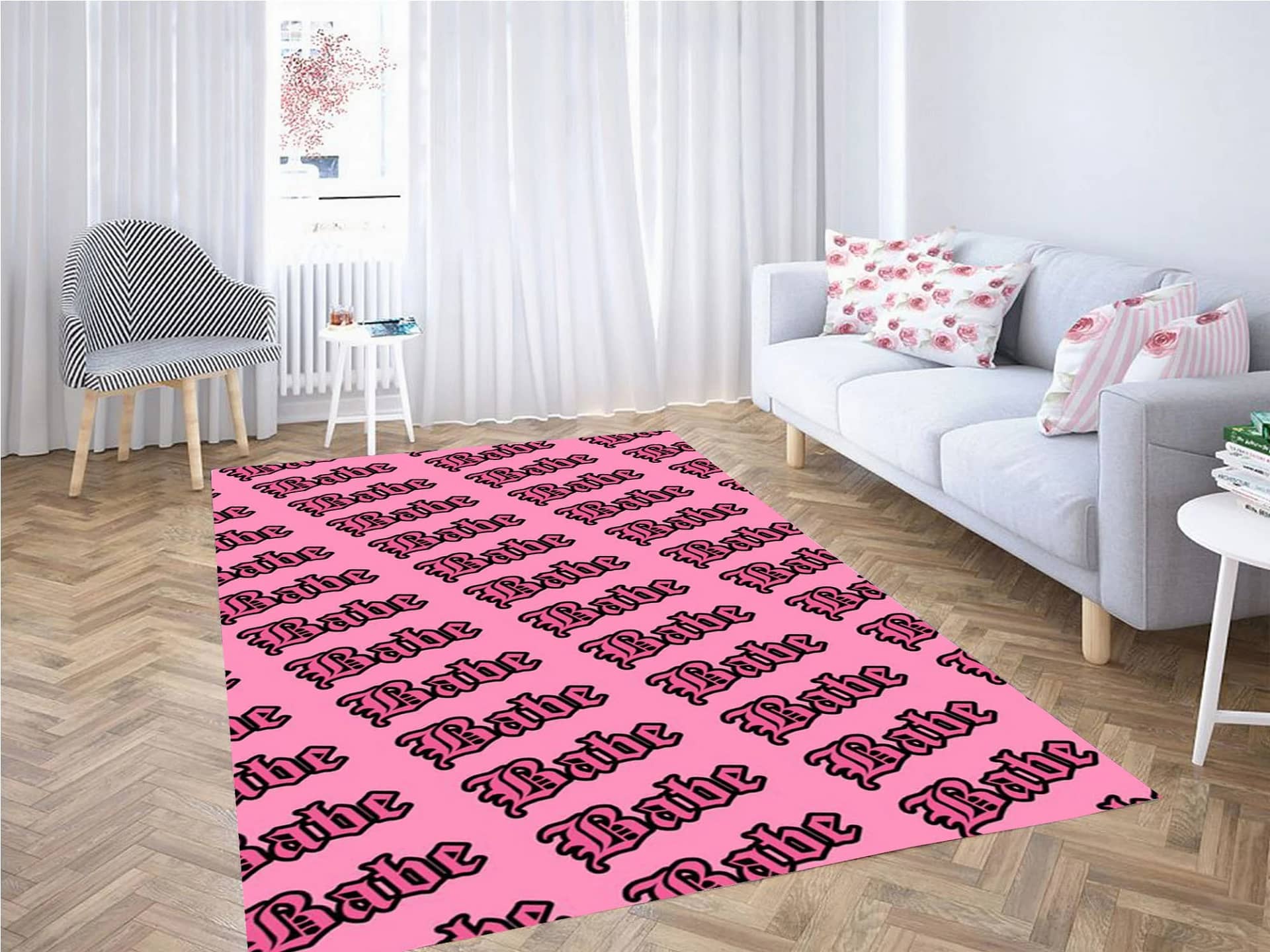 Babe Wallpaper Carpet Rug