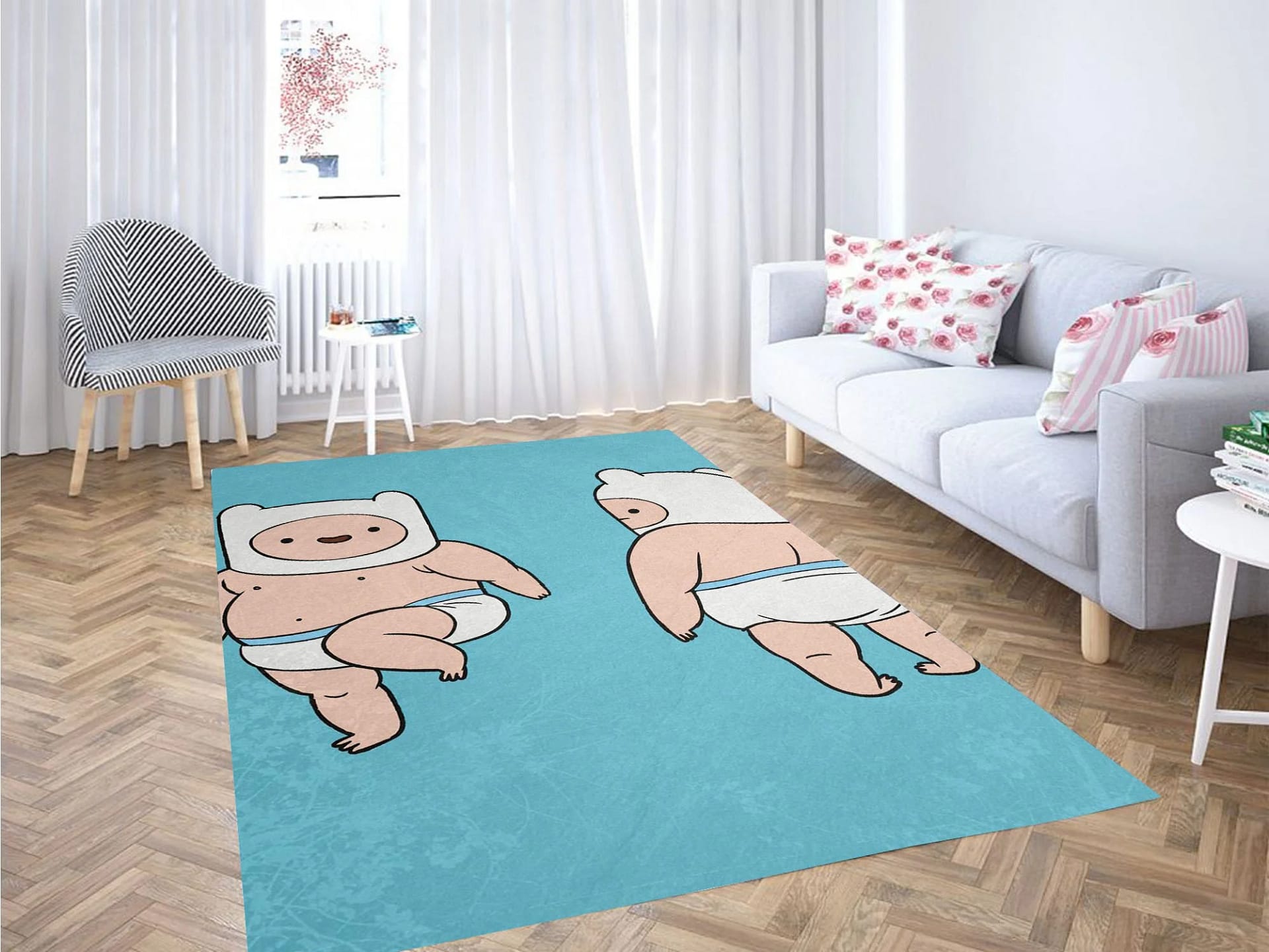 Baby Adventure Time Carpet Rug