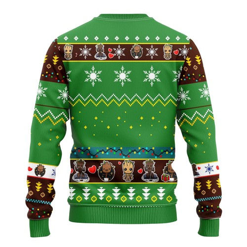 Inktee Store - Baby Groot Christmas Ugly Christmas Sweater Image