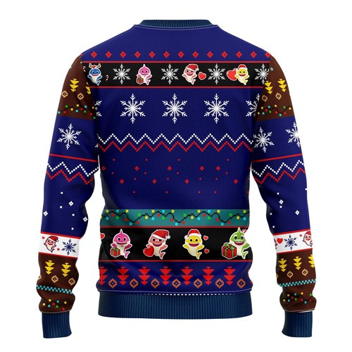Inktee Store - Baby Shark Christmas Ugly Christmas Sweater Image