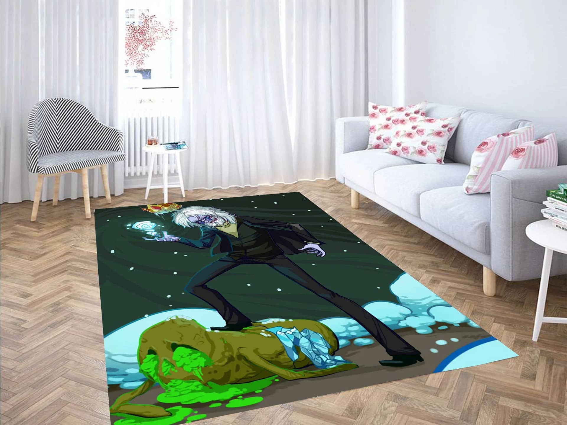 Badass Simon Adventure Time Carpet Rug