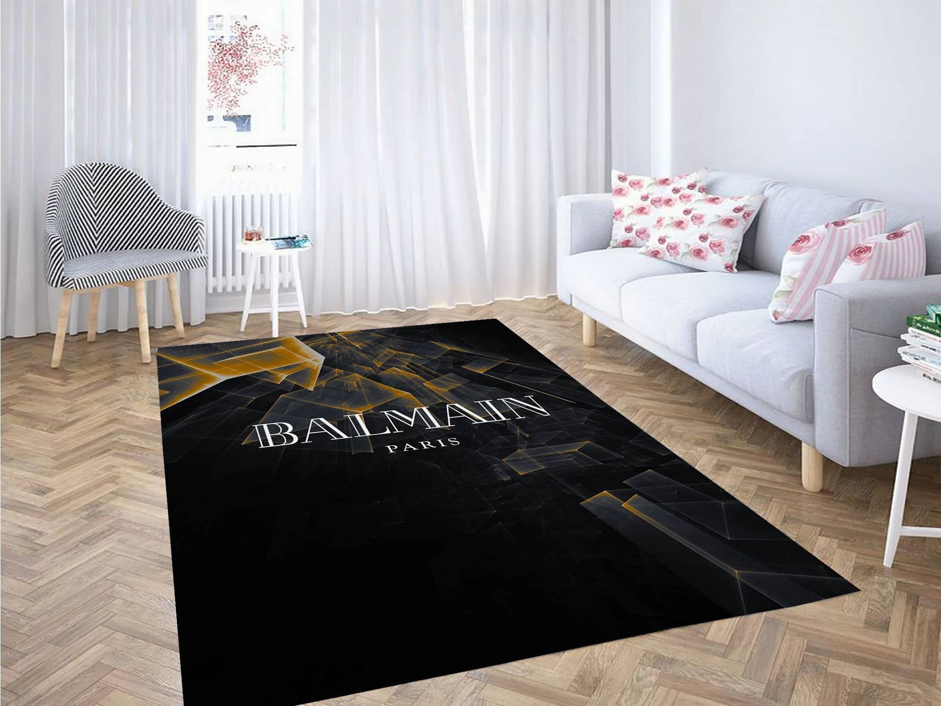 Balmain Paris Hologram Carpet Rug